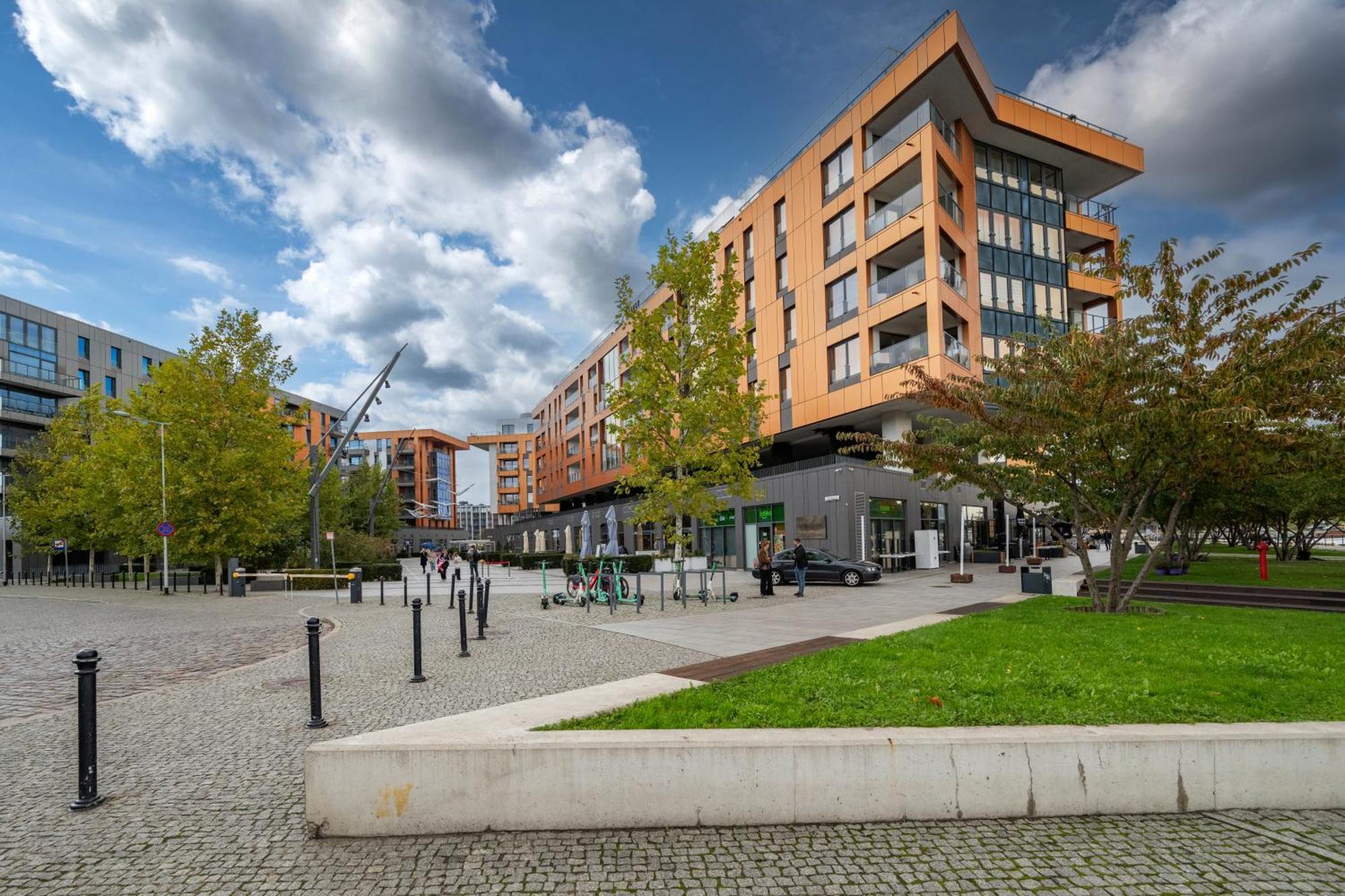 Apartment Brabank Riverside Stara Stocznia Premium Sauna & Gym Gdaňsk Exteriér fotografie