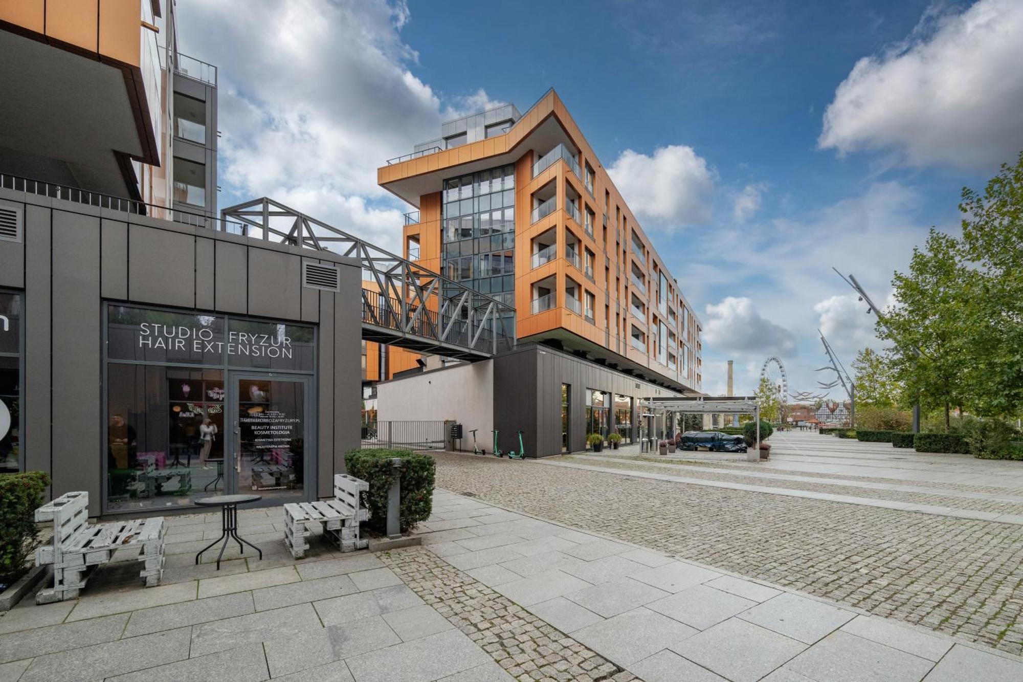 Apartment Brabank Riverside Stara Stocznia Premium Sauna & Gym Gdaňsk Exteriér fotografie